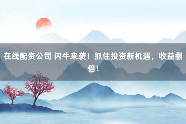 在线配资公司 闪牛来袭！抓住投资新机遇，收益翻倍！